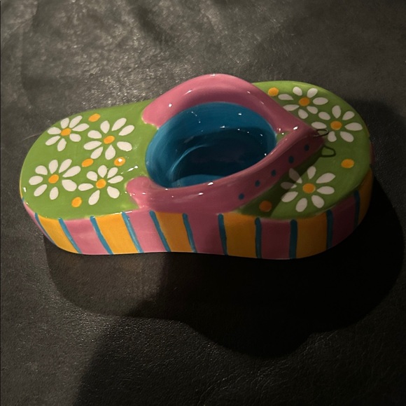 Other - Colorful Flip Flop tea light holder